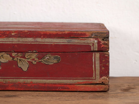 Caja antigua con pátina roja (c.1900) #4 – Armarios de almacenamiento (photo 28 of 40)