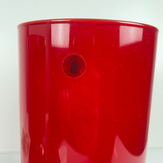 Image 1 of Rotes IKEA Lykta Lampen-Duo, 1990
