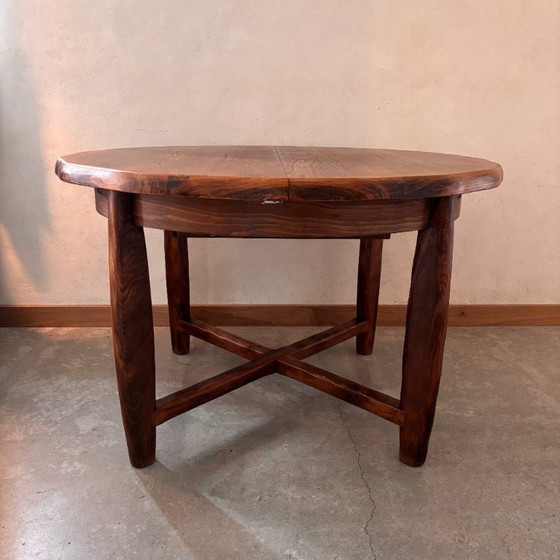 Image 1 of Mesa extensible con 8 sillas