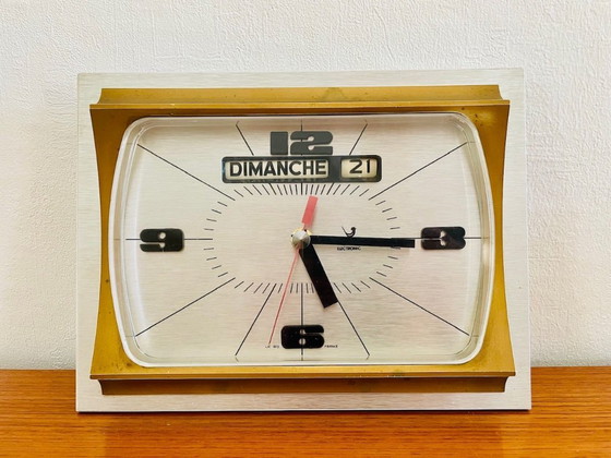 Image 1 of Orologio da parete di metà secolo di Jaz, anni '70-'80