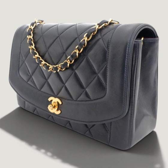 Image 1 of CHANEL DIANA MEDIUM BAG | NAVY BLUE