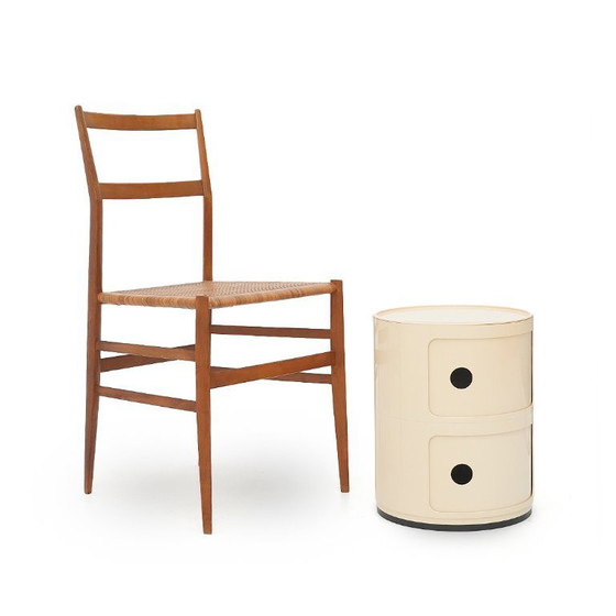 Image 1 of Mueble de almacenaje modular blanco de Anna Castelli para Kartell, años 70