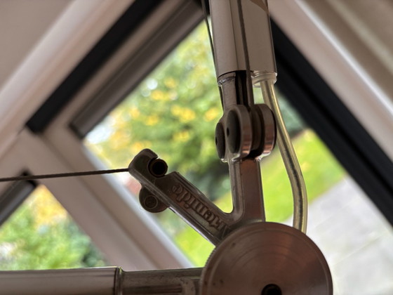 Artimide Tolomea Decentrada, Artemide, Deckenleuchten, Polierter Stahl, Creme (Foto 3 von 5)