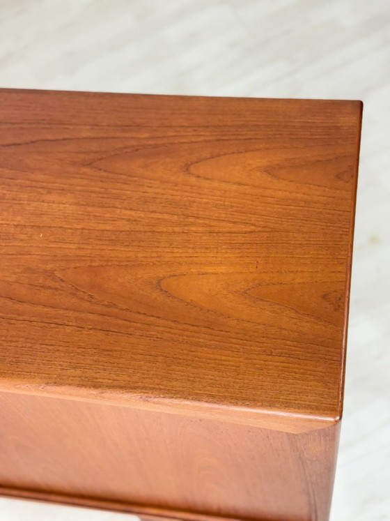 Image 1 of Prachtig teakhouten dressoir uit het midden van de eeuw van Heinrich Riestenpatt – RT Möbel model RT272