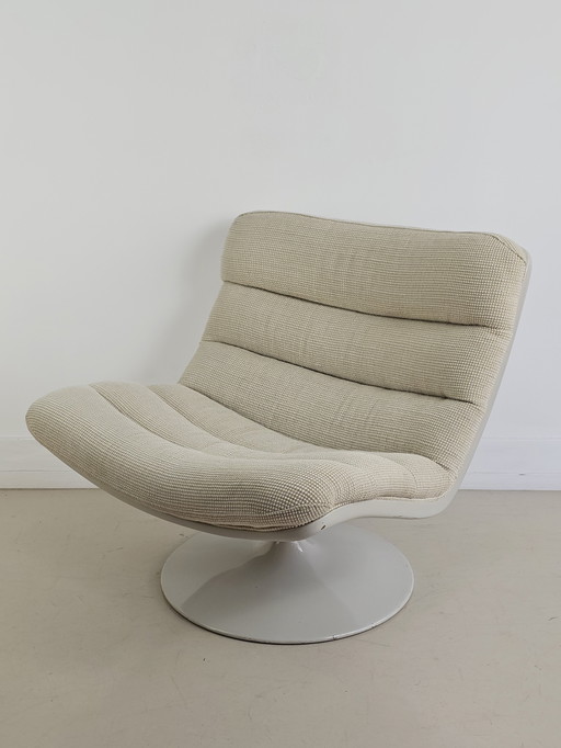 1x Vintage Artifort swivel recliner chair F978