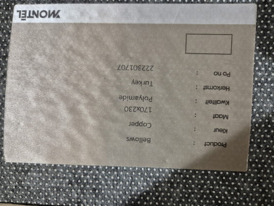 Image 1 of 50% Korting! Nieuw - Montel Vloerkleed Bellows - Geel