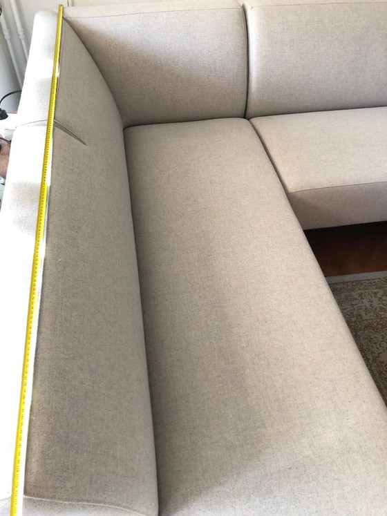 Prachtige Artifort Mare Hoekbank Met Hocker – In Absolute Nieuwstaat! – Hoekbanken, Metal, Textile (photo 16 of 27)
