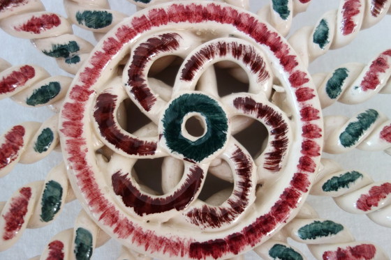 Image 1 of Ciotola in ceramica intrecciata, Vallauris, Francia