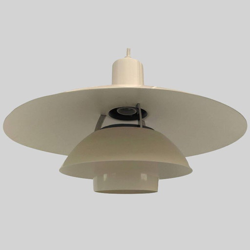 Vintage metalen hanglamp model 117077 van Poul Henningsen voor Louis Poulsen, jaren 1970