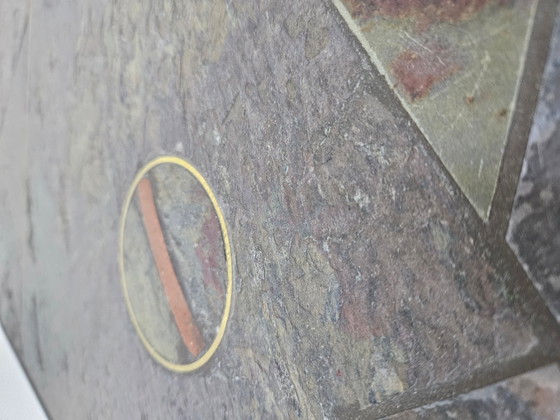 Nederlandse Salontafel van Paul Kingma, jaren 80 – Koffietafelboeken, Copper, Brass, Brutalist (photo 6 of 17)