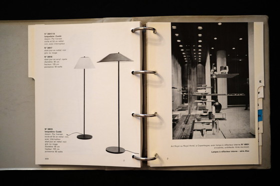 Image 1 of Catálogo comercial de Louis Poulsen años 60