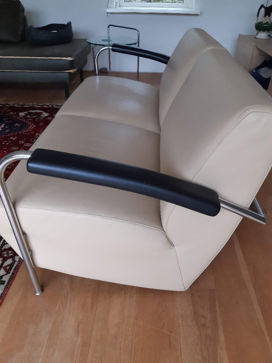 Image 1 of LEOLUX SCYLLA 2,5- zits bank, leder uitvoering.