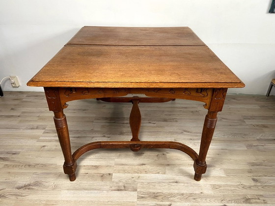 Image 1 of French Antique Art Nouveau / Jugendstil dining table