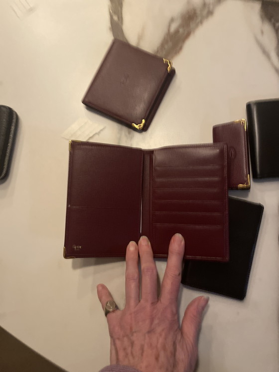 Image 1 of Gli articoli Cartier geheel nieuw/ leer met goud