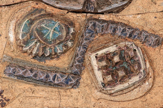 Image 1 of Caisse murale très rare et de grande taille de Tue Poulsen 1970