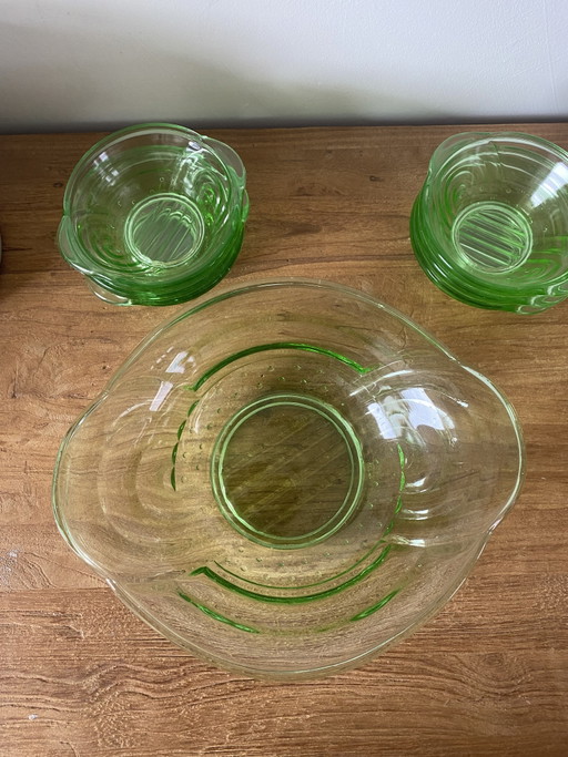 Borek Sipek Glass Bowls - 1 Big, 6 Small – schalen (photo 2 of 5)