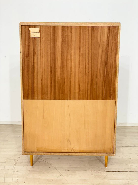 Image 1 of Elegant mid-century highboard – stylish display cabinet from the 1960s