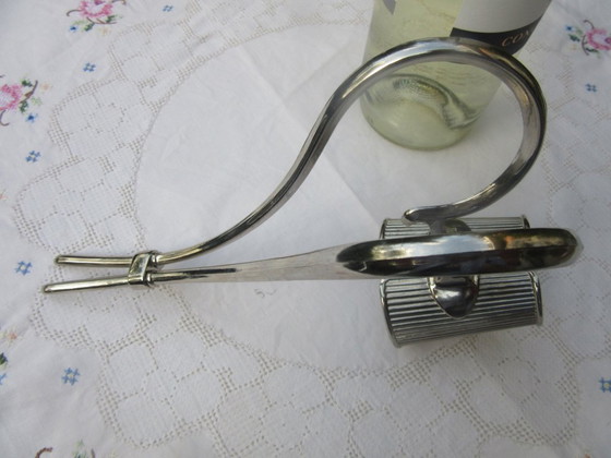 Portabottiglie E.P. Zinc, Made In Italy, Patent Pending, Vintage – Accessori da tavola, Metal (photo 8 of 14)