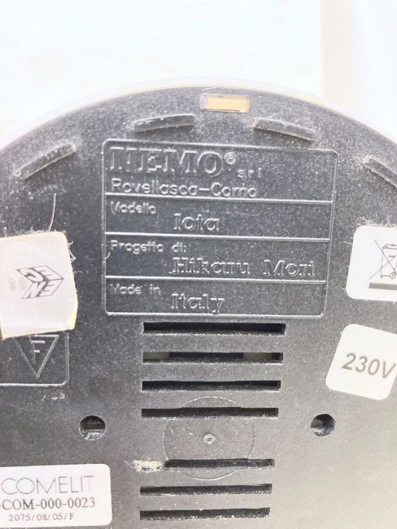 Image 1 of 2 lampade da tavolo alogene Iota dall'Italia anni '80 design Hikaru Mori per Nemo