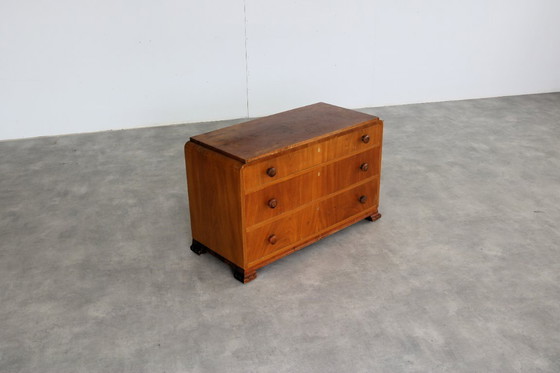 Image 1 of art deco ladenkast | kast | jaren 50 | Zweeds
