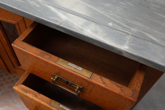 Image 1 of Armoire, commode ou buffet à miroir Art Nouveau par Geo Verbanck, Belgique, années 1920