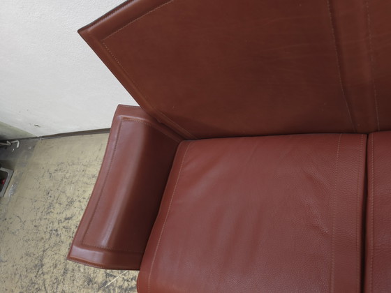 Matteo Grassi Korium two-seater designer sofa, leather sofa, couch – 2 seaters (photo 8 of 15)