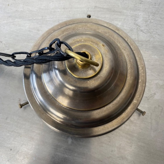 Image 1 of ANTIEKE HANGLAMP VINTAGE ART-DECO LAMP