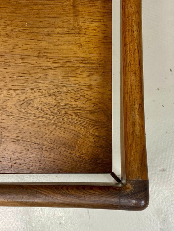 Image 1 of Couchtisch aus den 60er Jahren, aus Palisander – Design Kristian Vedel für Søren Willadsen.