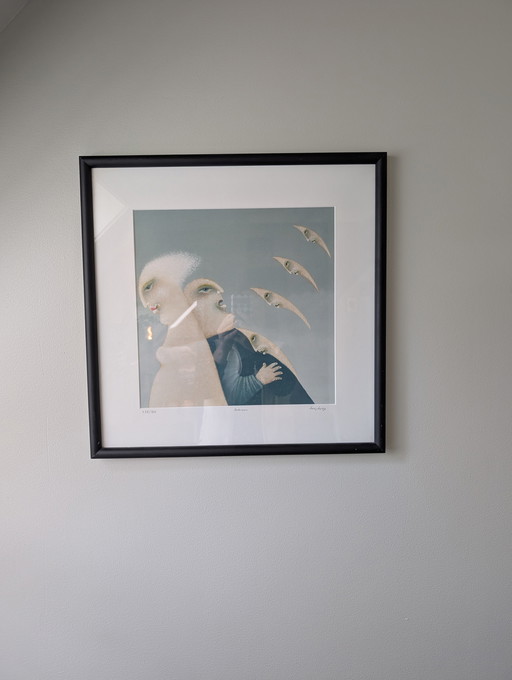 Sérigraphie Robert Heijkoop - lunes