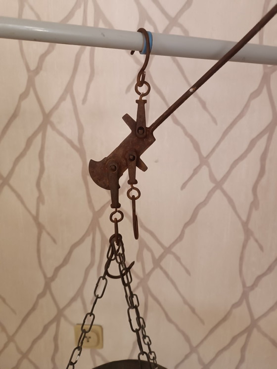 Antique scale, Decorative Objects, Iron, Metal, Brown (photo 3 of 8)