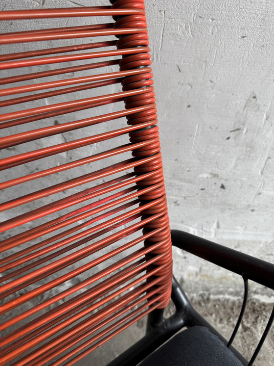 Image 1 of Vintage Scoubidou Leunstoel - 1950 Frans Ontwerp