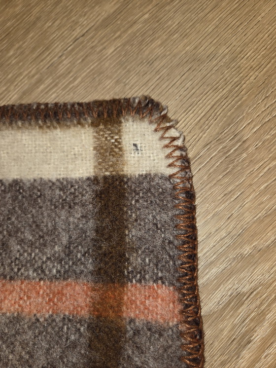 Image 1 of 1 coperta retrò in pura lana vergine Zaalberg