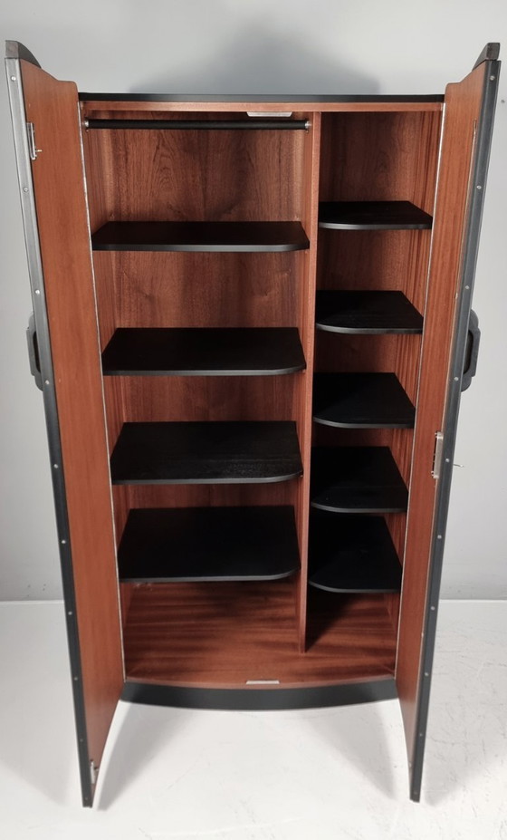 Image 1 of Art Deco Walnut Wardrobe, 1970s