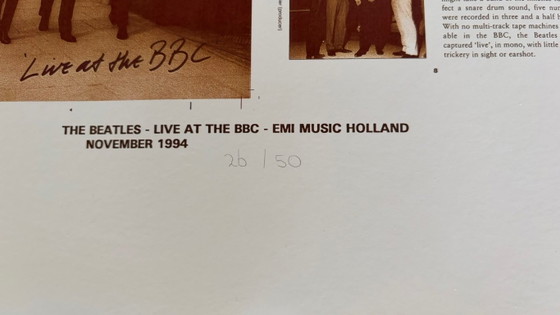 Image 1 of Seltene Druckausgabe – The Beatles – Live bei der BBC