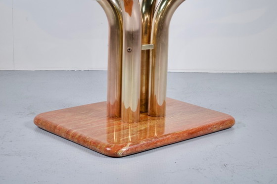 Image 1 of TAVOLO DA PRANZO DI GUIDO FALESCHINI, ANNI '70, MARIANI ITALIA EDITORE