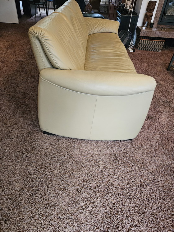 Image 1 of Leolux 3Seater Sofa Sand Color