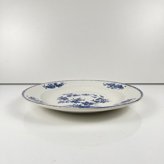 Image 1 of Flat plate "Grand bouquet", Boch brothers, La Louvière, Belgium, 1920