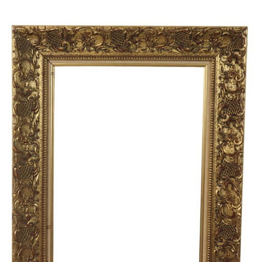 Vintage Klassieke Lijst Rococo Stijl Florale Motieven 72x55cm – lijsten, Wood (photo 2 of 16)