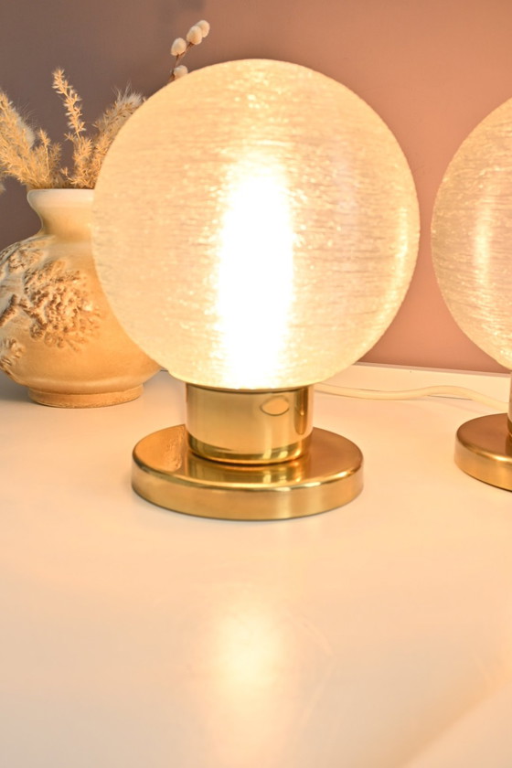 Image 1 of Ensemble de lampes de table vintage Doria Leuchten