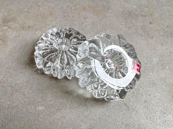 2 portavelas de cristal Hadeland de Noruega – Crystal, Glass (photo 5 of 7)