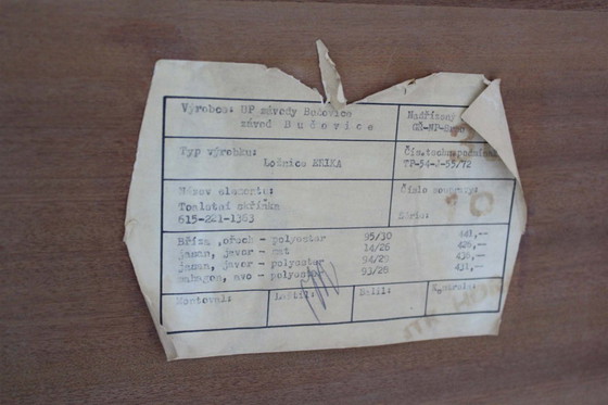 Image 1 of Mid-Century Modular Ash Desk with Mirror from Up Zavody, Czechoslovakia, 1970s