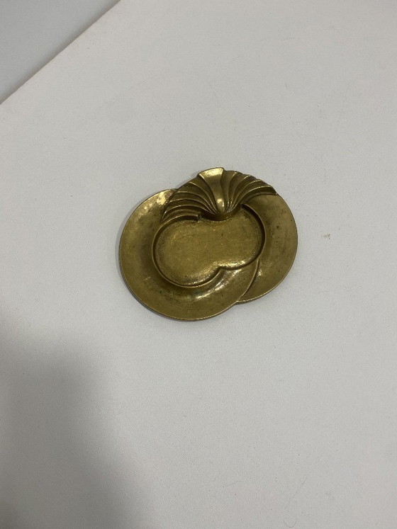 Image 1 of Clés en laiton massif, style Hollywood Regency vintage années 1970