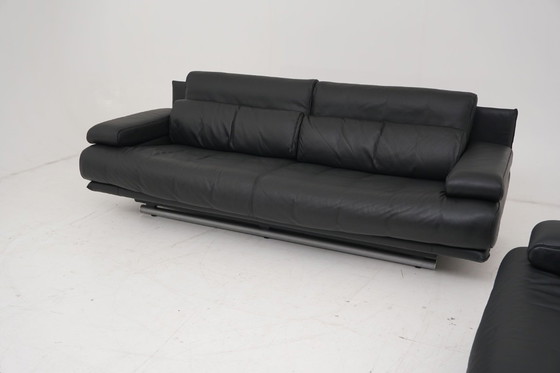 Image 1 of Rolf Benz 6500 Garnitur Couch Sofa Dreisitzer Zweisitzer Leder