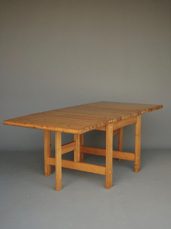 Image 1 of Set da pranzo in pino di Edwin Helseth per Stange Bruk, anni '60