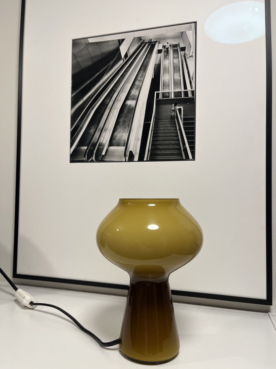 Vintage Venini Fungo table lamp – Massimo Vignelli – Murano glass (photo 3 of 5)