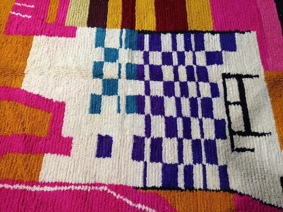 Handgewebter Naturwollteppich, traditionelle Handwerkskunst, 2/3 m – Teppiche & Läufer, Wool (photo 8 of 8)
