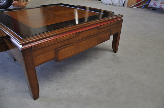 Image 1 of Großer Couchtisch aus Holz von Asi D'assolo (Mitte des Jahrhunderts)