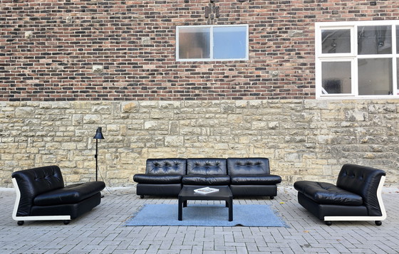 Image 1 of B b italia Amanta 60s seating group armchair sofa vintage