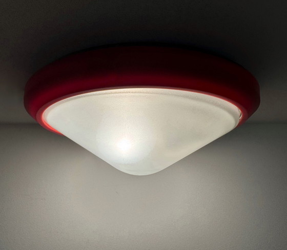 Image 1 of Prisma Memphis plafondlamp, jaren 80