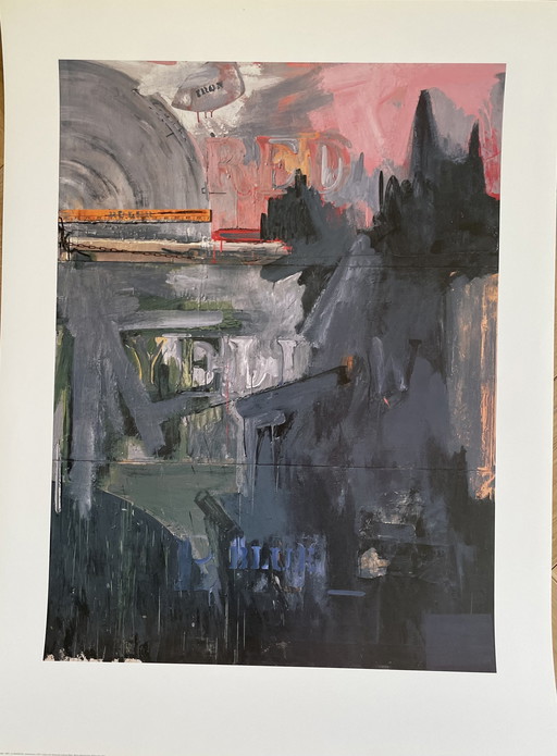 Jasper Johns (American, Born 1930), Passage, 1962, c/o Beeldrecht, Amsterdam 1997, Printed in Holland